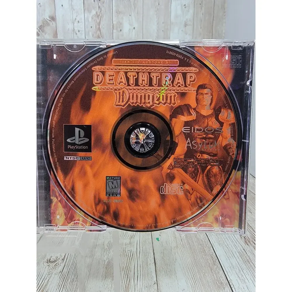 Deathtrap Dungeon Sony PlayStation 1 (PS1) PS1 Death Trap CIB